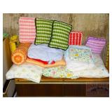 Large Lot Bedding, Towels & More.