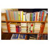 2 Shelves of Assorted Books. 2 Shelves of Assorted Books.
