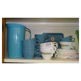 Vintage Corelle and Plastic Glassware. Vintage Corelle and Plastic Glassware.