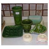 Vintage Ceramic Vase, Bowls, Dishes and More. Vintage Ceramic Vase, Bowls, Dishes and More.