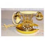Fancy French Style Rotary Telephone. Fancy French Style Rotary Telephone.