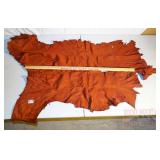 Tanned Deer Hide. Tanned Deer Hide.