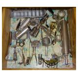 Assorted Vintage Kitchen Utensils.