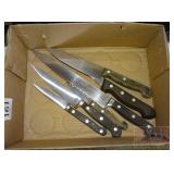 Hinkles 6 Pc Knife Set. Hinkles 6 Pc Knife Set.