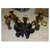 Vintage Brass Candle Holders & More.