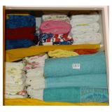 Assorted Bath/Hand Towels and Wash Cloths.