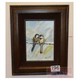 Retelaff Bird Painting. Retelaff Bird Painting.