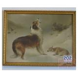 Vintage Lost Sheep Print 10x13 Vintage Lost Sheep Print 10x13