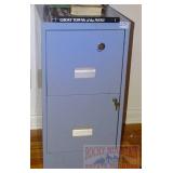 2 Drawer Letter Size File with Keys. 2 Drawer Letter Size File with Keys.