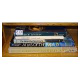 Atlases and Other Hardcover Books.