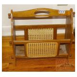 Wooden Magazine Rack Wooden Magazine Rack