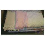 3 Vintage Chenille & Other Bedspreads. 3 Vintage Chenille & Other Bedspreads.