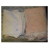 2 Vintage Tapestry Style Bedspreads. 2 Vintage Tapestry Style Bedspreads.