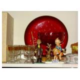 Vintage Figurines, Stemware and More.