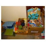 Large Assortment of Yarn and Craft Items. Large Assortment of Yarn and Craft Items.