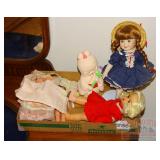 Porcelain and Other Vintage Dolls.