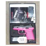 New SCCY CPX2-CB Pink 9mm SA Pistol.