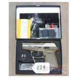 New SCCY CPX2-TT 9mm SS Semi-Auto Pistol.