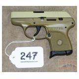 New Ruger FDE LCP .380 ACP Semi-Auto Pistol.