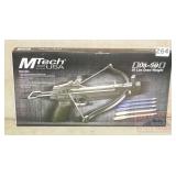 New M-Tech DX50 50# Pistol Crossbow w/ 5 Bolts.