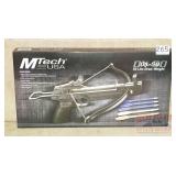 New M-Tech DX50 50# Pistol Crossbow w/ 5 Bolts.