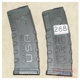 2 New ATI 30-Round AR-15 Magazines.