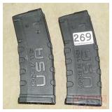 2 New ATI 30-Round AR-15 Magazines.