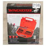 New Winchester Brass & Steel Punch Set in Case.