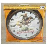 New Winchester Horse & Rider 15' Clock.