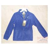 New Browning Navy Blue Youth Fleece Jacket, M.