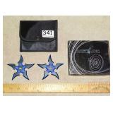 Perfect Point 2 Piece Throwing Star Set w/ Sheath.