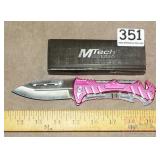 Ne M-Tech Pink Folding Knife.