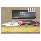 New M-Tech Ballistic Fire Fighter Knife.