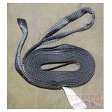 New 2'X30' 10,000# Tow Strap w/ Twisted Loops.