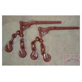 2 New 5/16'-3/8' Lever Style 19,000# Boomers.