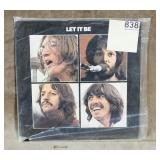 Beatles 'Let it Be' AR 34001 Apple Records LP.