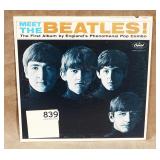 "Meet the Beatles" T 2047 Capitol Records LP.