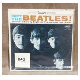 "Meet the Beatles" ST 2047 Capitol/Stereo LP.