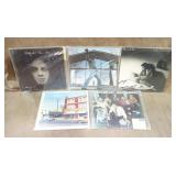 5 Vintage Billy Joel Records.