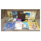 13 Vintage Sound Track & Other LP's.