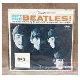 "Meet the Beatles" ST 2047 Capitol/Stereo LP.