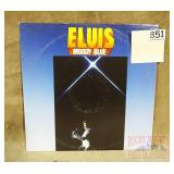 Elvis 'Moody Blue' AFL 1-2428 Blue Vinyl RCA  LP.