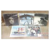 5 Vintage Billy Joel Records.