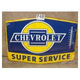 Chevrolet Wall Thermometer. 10'X14'