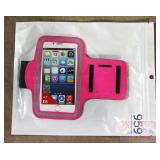 Brand New Cell Phone Armband, Pink.