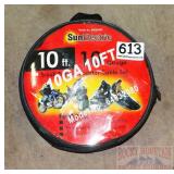 SunElectric 10', 10 Gauge Booster Cable Set.