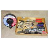 Screwdrivers, Soldering Iron, Drain Auger & More.