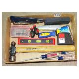 Hammer, Screwdrivers, Small Level & More.