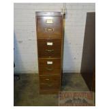 Hon 4 Drawer Letter Size Filing Cabinet.