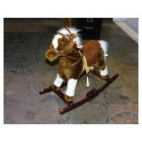 Plush Rocking Horse w/ Sound.